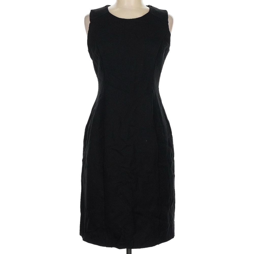 Christopher & Banks Classic Black Midi Dress